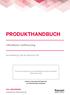 PRODUKTHANDBUCH. Find your license key on the backside of this document (Software only)