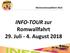 Ministrantenwallfahrt INFO-TOUR zur Romwallfahrt 29. Juli - 4. August 2018
