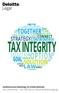 OBJECTIVE TOGETHER FORWARD TAX INTEGRITYGOAL GROWTH LAW ADVANCEMENT