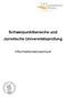 Schwerpunktbereiche und Juristische Universitätsprüfung. Informationsbroschüre