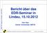 Bericht über das EDR-Seminar in Lindau,