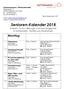Senioren-Kalender 2018
