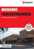 MODERNE FASSADENBAHNEN. Gestaltung, Planung & Technik.