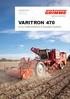 KartoffeltechniK rübentechnik GemüsetechniK VARITRON 470