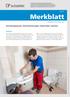 Merkblatt. Sanitärapparate: Dienstleistungen erkennbar machen. Einleitung. Mai Fachbereich Sanitär Wasser Gas