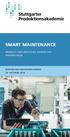 Smart Maintenance. Überblick über Methoden, Ansätze und anwendungen