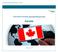 Technische Marktzugangsbedingungen: Kanada. Technische Marktzugangsbedingungen. Kanada