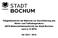 Tätigkeitsbericht der Behörde zur Durchführung des Wohn- und Teilhabegesetzes (WTG-Behörde/Heimaufsicht) der Stadt Bochum nach 14 WTG.