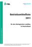 Betriebsmittelliste 2011