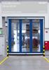 Schnelllauf-Rolltor Albany RR300. ASSA ABLOY Entrance Systems
