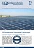 nachhaltig investieren Das unabhängige Internet-Magazin für ethische und nachhaltige Geldanlage 24. März ECOanlagecheck: Solarenergie 2 Deutschland