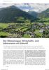 Der Oberpinzgau: Wirtschafts- und Lebensraum mit Zukunft. journal UNTERWEGS IM PINZGAU