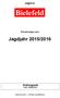 Jagd in Bielefeld Anmerkungen zum Jagdjahr 2015/2016 Ordnungsamt Untere Jagdbehörde
