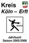 Köln Erft Jahrbuch Saison 2005/2006