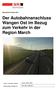 Der Autobahnanschluss Wangen Ost im Bezug zum Verkehr in der Region March