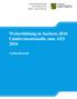 Weiterbildung in Sachsen 2016 Länderzusatzstudie zum AES Schlussbericht