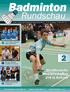 Badminton. Rundschau. Westdeutsche Meisterschaften O19 in Refrath. 1. BuLi: Bilder, Ergebnisse, Tabelle, Spieltermine