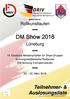 präsentieren: Version 1a DM SHOW 2018 TN- & AUSLOSUNGSLISTE V1A DOCX