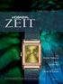 Edition Jaeger-LeCoultre ZEIT NEU. Atelier Reverso DESIGN. Louboutin ART DÉCO. Classic & Tribute
