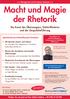 Macht und Magie der Rhetorik