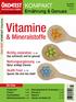 Vitamine. & Mineralstoffe KOMPAKT. Ernährung & Genuss. Richtig zubereiten S. 44. Nahrungsergänzung S. 66. Health Food S. 78