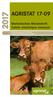 AGRISTAT Statistisches Monatsheft Cahier statistique mensuel Der Nutztierbestand der Schweiz L effectif du bétail de rente en Suisse