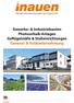 Januar Gewerbe- & Industriebauten Photovoltaik-Anlagen Geflügelställe & Stalleinrichtungen General- & Totalunternehmung