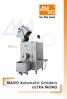 MEW 731. MADO Automatic Grinders ULTRA MONO MEW 721, MEW 723, MEW 724, MEW 731, MEW 722