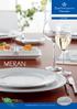 MERAN. Teller flach / Plate flat with rim Espressotasse 5012 / Espresso cup/saucer 5012 Tasse 5089 / Cup/saucer 5089 Tasse 5092 / Cup/saucer 5092