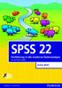 SPSS 22. Einführung in die moderne Datenanalyse. Achim Bühl. 13., aktualisierte Auflage 14., aktualisierte Auflage