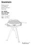 Stockholm. Barbecue en fer Iron barbecue Barbacoa de hierro Eisen Grill. Sku : Mod.: KLB x 87 x 91 cm