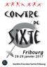 Circuit national jeunesse et senior à l épée individuelle. Société d escrime Sarine-Fribourg