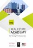 REAL ESTATE ACADEMY. für Young Professionals. Law Firm of the Year in Real Estate Law in Germany; Best Lawyers 2018 Edition