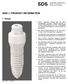 SDS1.1 PRODUKT INFORMATION