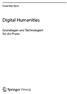 Susanne Kurz. Digital Humanities. Grundlagen und Technologien. für die Praxis. 4^ Springer Vieweg