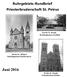 Juni Ruhrgebiets-Rundbrief Priesterbruderschaft St. Petrus. Kirche St. Joseph Recklinghausen-Grullbad
