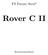 FS Future Serie. Rover C II 8. Benutzerhandbuch