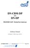 DN-CBM-DP and DN-DP. PROFIBUS-DP / DeviceNet-Gateways. Software Manual. to Products: C and C