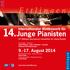 Veranstalter Organizer Stadt Ettlingen Town of Ettlingen Germany Kulturamt und Musikschule August 2014