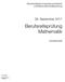 Berufsreifeprüfung Mathematik