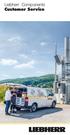 Liebherr Components Customer Service