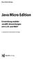 Klaus-Dieter Schmatz. Java Micro Edition. Entwicklung mobiler JavaME-Anwendungen mitcldcundmidp. 2., aktualisierte und erweiterte Auflage