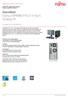 Datenblatt Fujitsu ESPRIMO P3521 E-Star5 Desktop PC