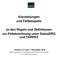 Klarstellungen und Fallbeispiele. zu den Regeln und Definitionen zur Fallabrechnung unter SwissDRG und TARPSY