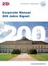 Corporate Manual 200 Jahre Signet