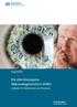 Augenklinik. Die altersbezogene Makuladegeneration (AMD) Leitfaden für Patientinnen und Patienten