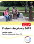 Freizeit-Angebote 2018 Stiftung Finneck Familien-Entlastender Dienst-FED