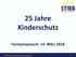 25 Jahre Kinderschutz Fachsymposium 14. März 2018