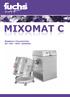 MIXOMAT C Kippbare Fassmischer für l Behälter