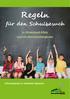 Regeln. für den Schulbesuch. in Rheinland-Pfalz und im Donnersbergkreis. Informationen in einfacher Sprache